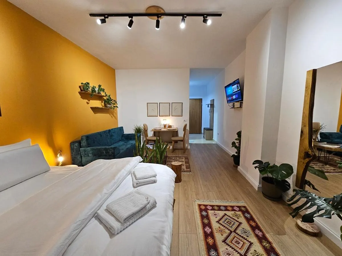 טיראנה Vibe Studio Apartment אלבניה